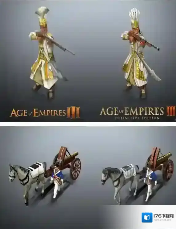 帝国时代3决定版和原版区别 帝国时代3决定版与原版画面对比介绍