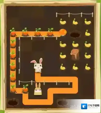 兔子复仇记仓库里74关怎么过 第二章第74关三星图文攻略