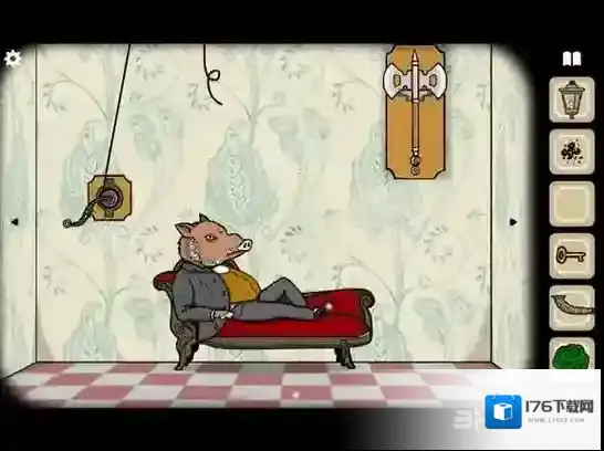 锈色旅馆野猪攻略第4关 逃离方块锈湖旅馆野猪三星图文攻略