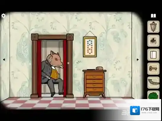 锈色旅馆野猪攻略第4关 逃离方块锈湖旅馆野猪三星图文攻略