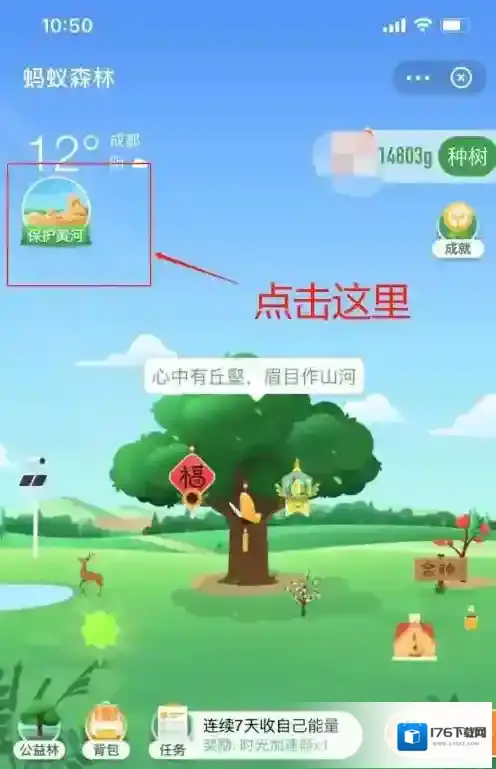 《支付宝》蚂蚁森林保护黄河玩法介绍