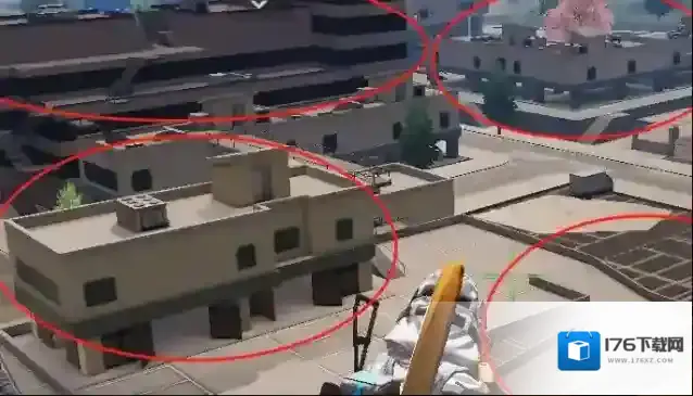 荒野行动商场顶楼怎么上去