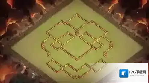 部落冲突10本双炸弹塔阵型怎么样 10本最新双炸弹塔阵型介绍