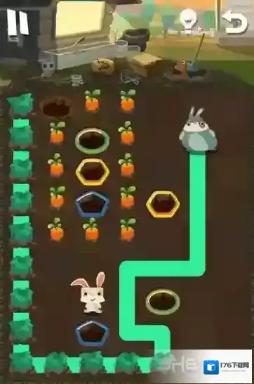 兔子复仇记营救51关怎么过 第四章第51关三星图文攻略