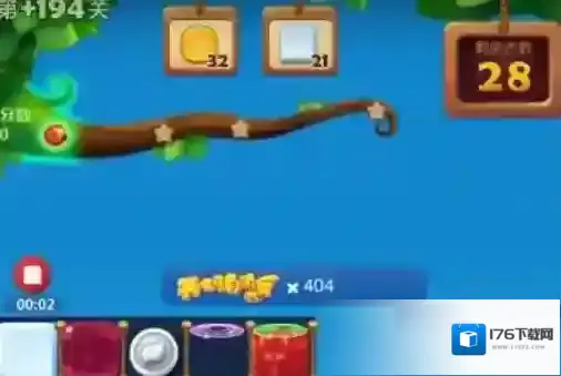 开心消消乐+194隐藏关怎么过?开心消消乐+194隐藏关通关攻略