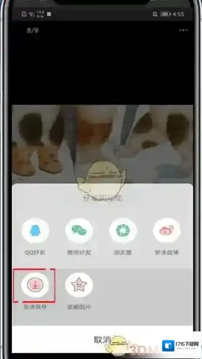 《堆糖》保存图片方法