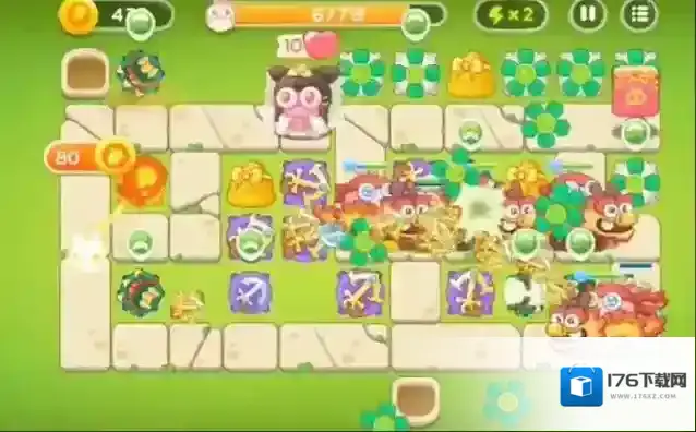 保卫萝卜4白萝卜传奇第56关怎么通关?保卫萝卜4白萝卜传奇第56关通关攻略