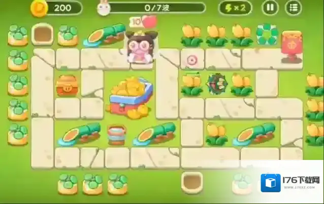 保卫萝卜4白萝卜传奇第56关怎么通关?保卫萝卜4白萝卜传奇第56关通关攻略