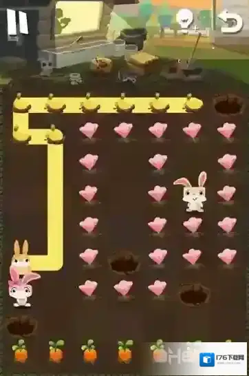 兔子复仇记营救59关怎么过 第四章第59关三星图文攻略