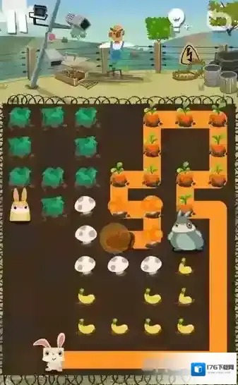 兔子复仇记穿过大火第44关怎么过 第五章44关三星图文攻略