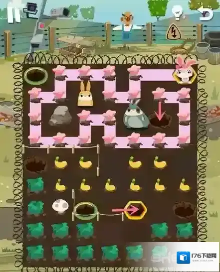 兔子复仇记穿过大火第22关怎么过 第五章22关三星图文攻略