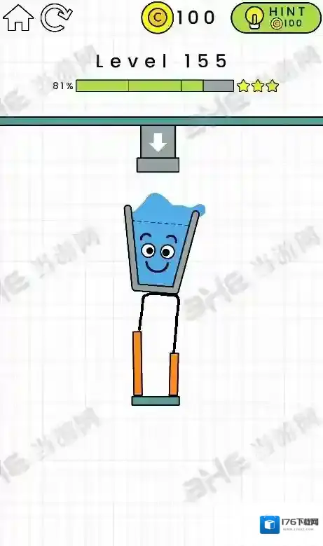 快乐玻璃杯155关怎么过 HappyGlass第155关三星通关攻略