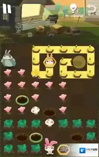 兔子复仇记营救67关怎么过 第四章第67关三星图文攻略