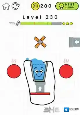 快乐玻璃杯230关怎么过 HappyGlass第230关三星通关攻略