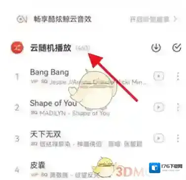 《网易云音乐》云随机听歌偏好设置方法