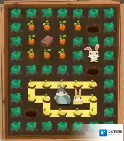 兔子复仇记兔子洞里14关怎么过 第三章第14关三星图文攻略
