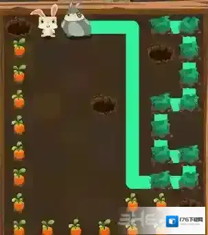 兔子复仇记兔子洞里16关怎么过 第三章第16关三星图文攻略