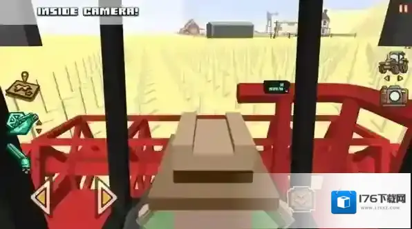 巨大的农场赛车