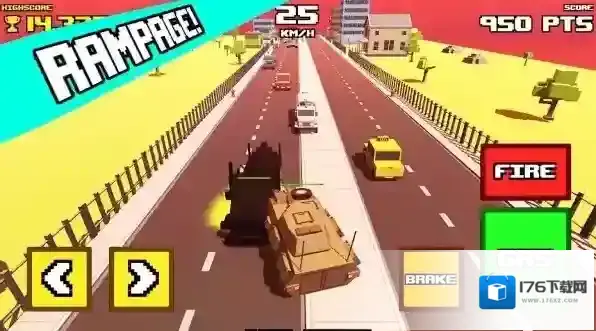 疯狂之路坦克横冲直撞