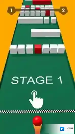 颜色冲撞球球3D