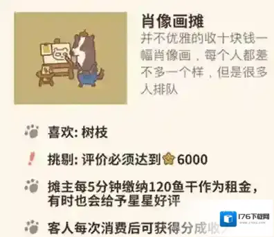 动物餐厅肖像画摊怎么解锁 到访条件介绍攻略