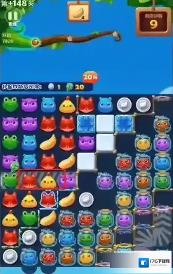 开心消消乐+148隐藏关怎么过?开心消消乐+148隐藏关通关攻略