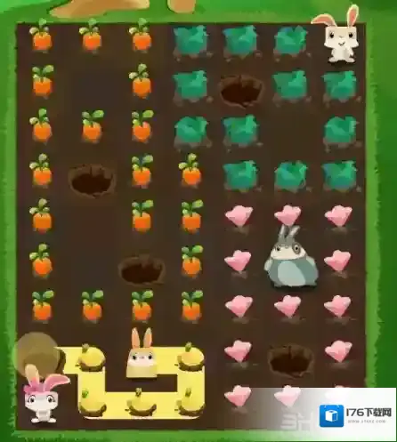 兔子复仇记五针松4关怎么过 Patchmania五针松第四关攻略