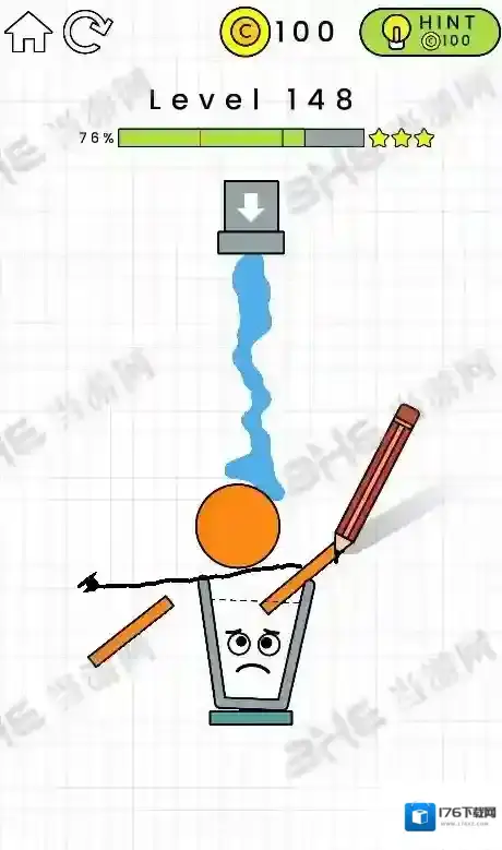 快乐玻璃杯148关怎么过 HappyGlass第148关三星通关攻略