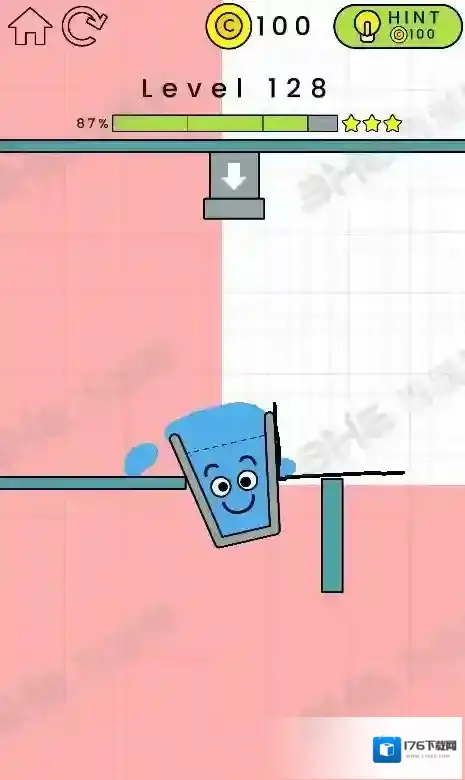 快乐玻璃杯128关怎么过 HappyGlass第128关三星通关攻略