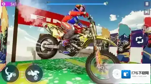 真正摩托车特技