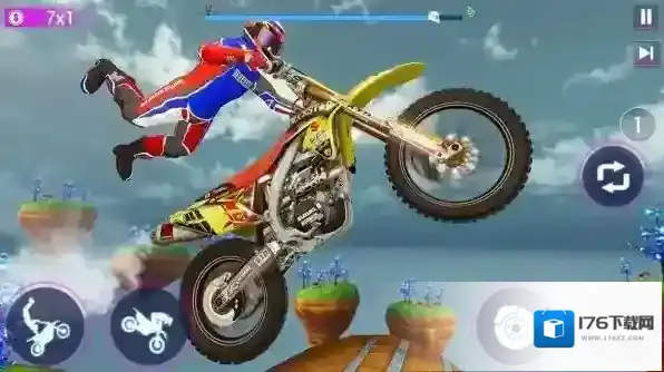 真正摩托车特技