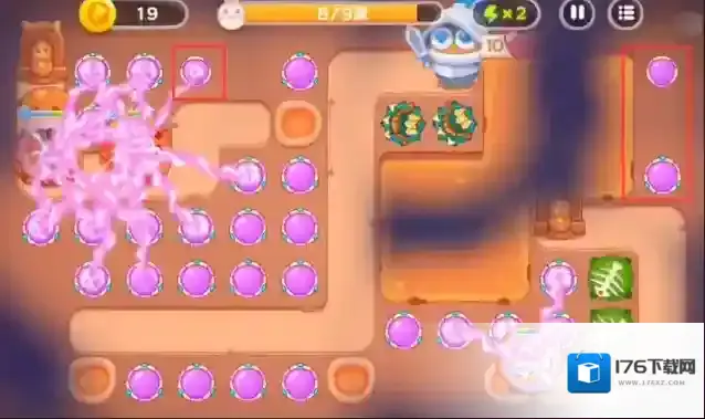 保卫萝卜4饿龙传说第9关通关攻略