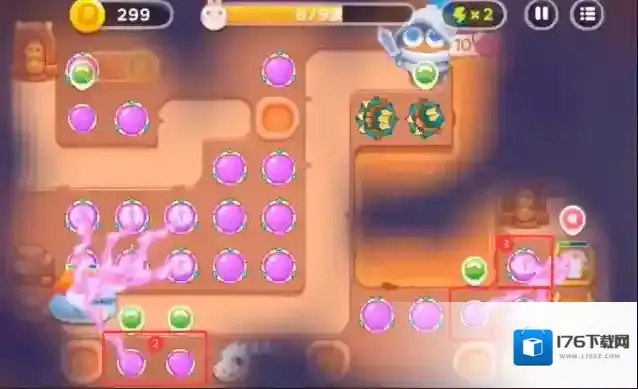 保卫萝卜4饿龙传说第9关通关攻略