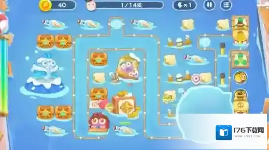 保卫萝卜4阿波尼克号第40关噩梦难度满血全清通关攻略