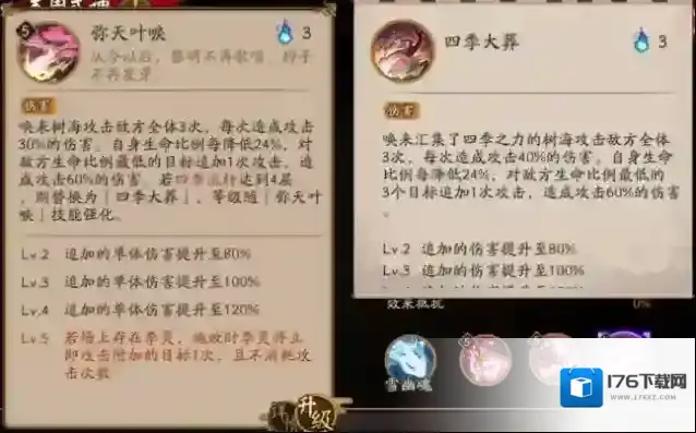 阴阳师新式神季技能详情一览