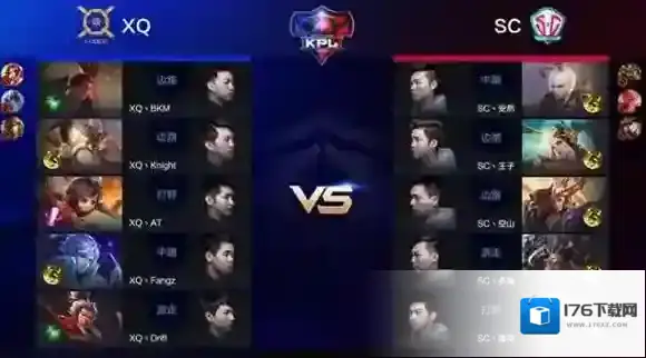 王者荣耀7月6日KPL季后赛预选最新战报信息 _SC 0:2 XQ