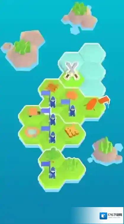 卡牌军团的对抗