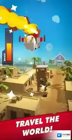 喷气小鸡背包跳跃