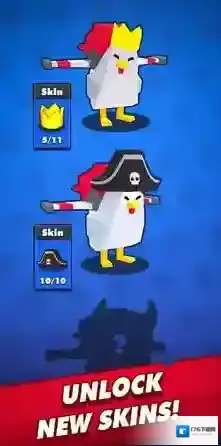 喷气小鸡背包跳跃