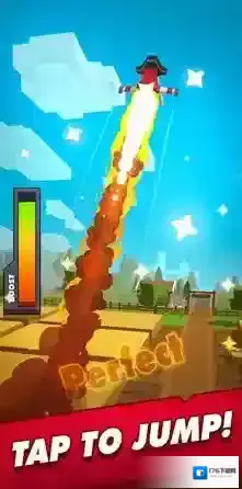 喷气小鸡背包跳跃