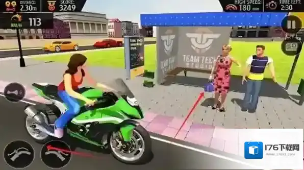 自行车出租车驾驶模拟器3d