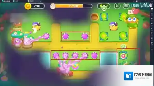 保卫萝卜4绿野奇缘第53关通关攻略