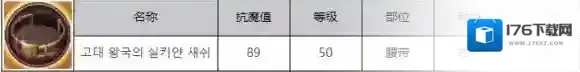 地下城与勇士起源战争之王的绢丝腰带怎么样 dnf手游战争之王的绢丝腰带属性效果一览