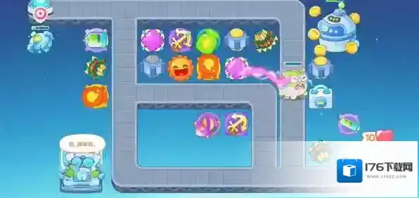 保卫萝卜4太空穿越第45关满星攻略