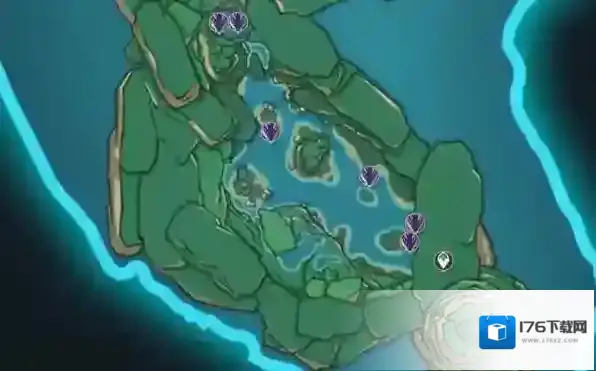 原神深海龙蜥在哪个位置 刷新分布图一览