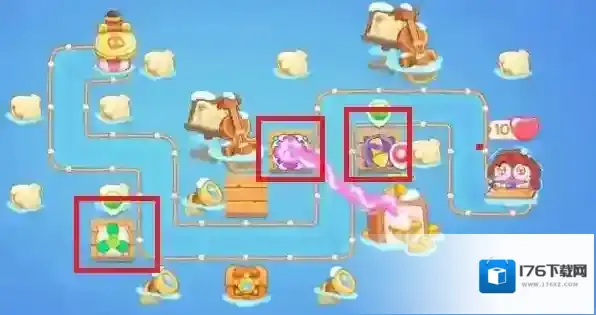 保卫萝卜4阿波尼克号第23关满星通关攻略