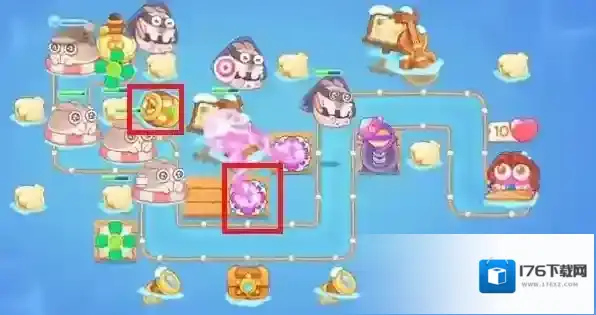 保卫萝卜4阿波尼克号第23关满星通关攻略