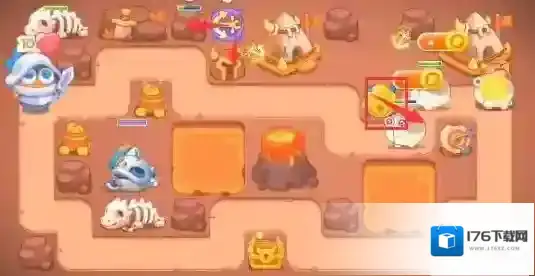 保卫萝卜4饿龙传说第30关通关攻略