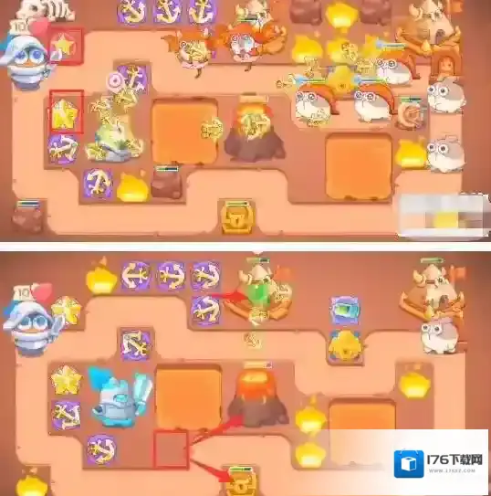 保卫萝卜4饿龙传说第30关通关攻略