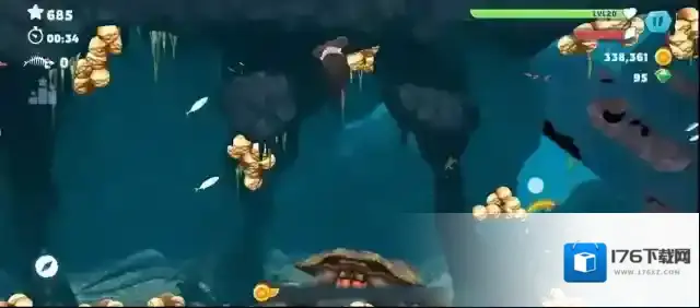 饥饿鲨进化无限金币版版下载 饥饿鲨进化999999钻无限金币版下载